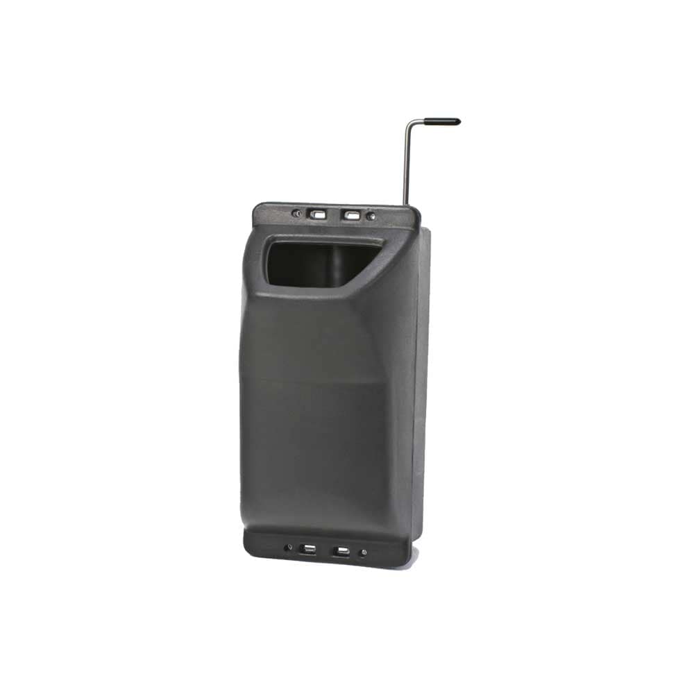 SOLUTION TANK - 4-GALLON BLACK - ASSEMBLY - Hawk Enterprises