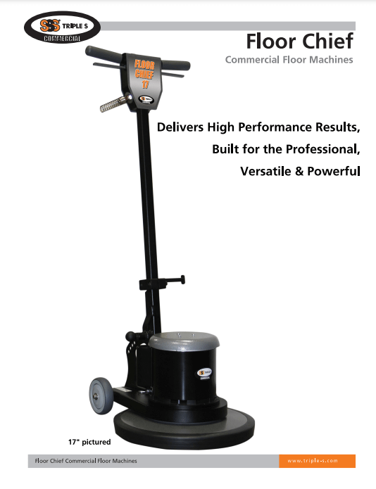 SSS Triple S Floor Machines Hawk Enterprises